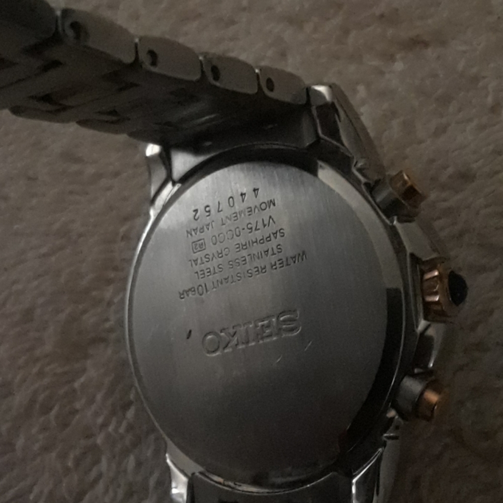 Seiko Solar Chronograph women's watch - Picture 6 of 12